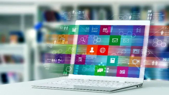 computer screen